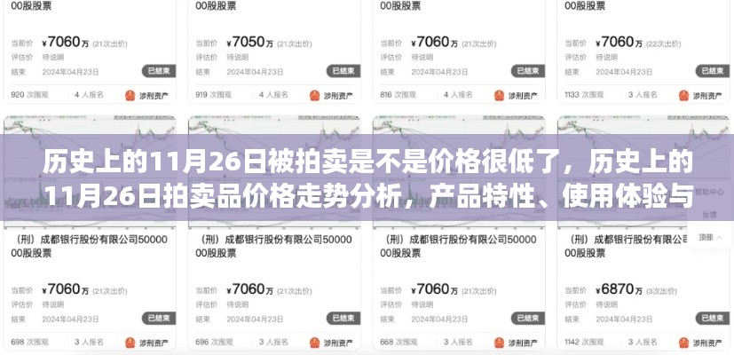 历史上的11月26日拍卖品价格走势解析，产品特性、用户体验与竞品对比，拍卖价格是否已触及低谷？