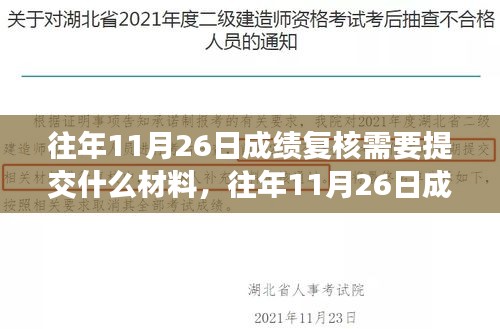 往年11月26日成绩复核材料提交全解析，流程、要点与多维度视角探讨