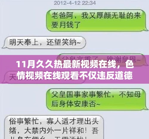 色情视频在线观看的风险与警示，避免触碰法律红线，珍惜道德底线