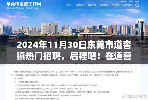 东莞市道窖镇绿色招聘盛会，寻找内心的宁静与平和之路，启程于2024年11月30日