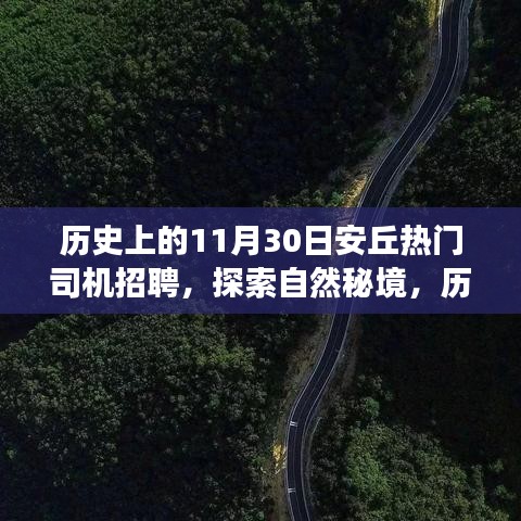 历史上的安丘热门司机招聘之旅，启程探索自然秘境，寻找心灵宁静与平和