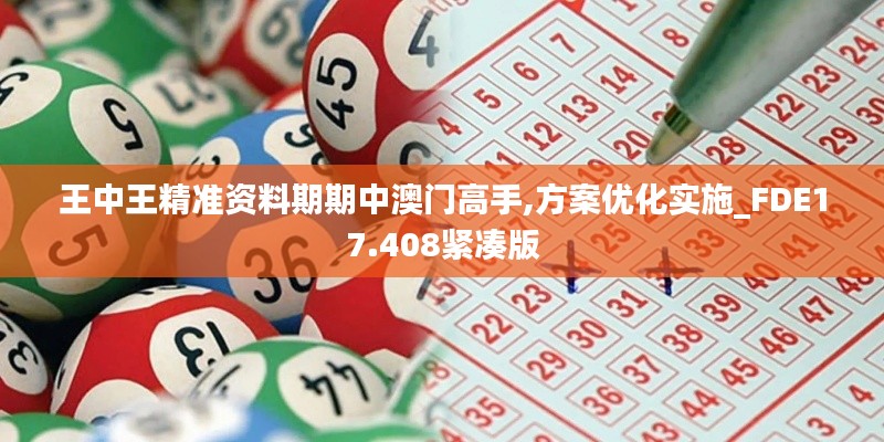 王中王精准资料期期中澳门高手,方案优化实施_FDE17.408紧凑版