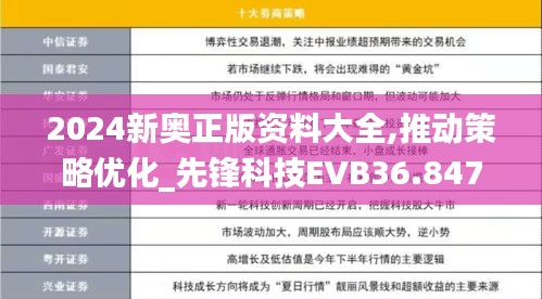 2024新奥正版资料大全,推动策略优化_先锋科技EVB36.847