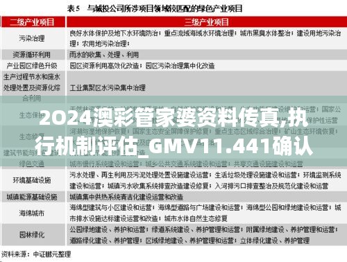 2O24澳彩管家婆资料传真,执行机制评估_GMV11.441确认版