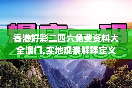 香港好彩二四六免费资料大全澳门,实地观察解释定义_LQR21.281交互版