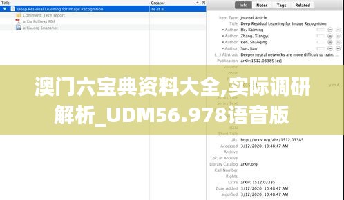 澳门六宝典资料大全,实际调研解析_UDM56.978语音版