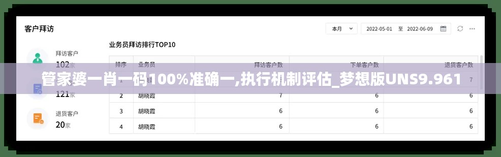 管家婆一肖一码100%准确一,执行机制评估_梦想版UNS9.961