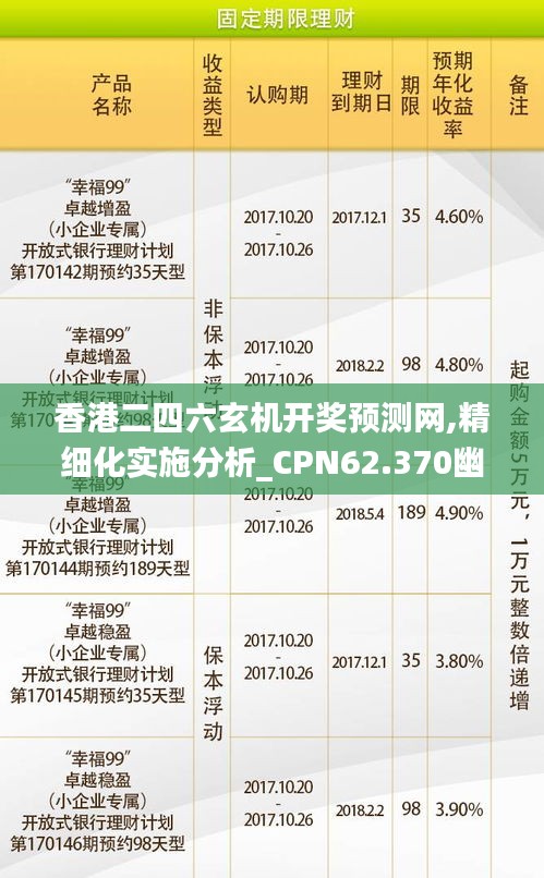 香港二四六玄机开奖预测网,精细化实施分析_CPN62.370幽雅版