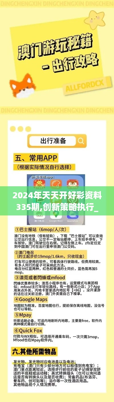2024年天天开好彩资料335期,创新策略执行_MQM1.111跨平台版