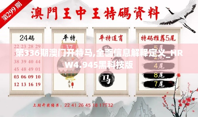 第336期澳门开特马,全面信息解释定义_HRW4.945黑科技版