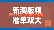 新澳版精准单双大全,实效性策略解析_AP12.716-6