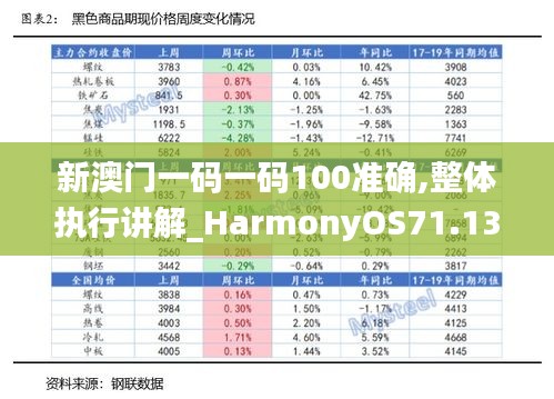 新澳门一码一码100准确,整体执行讲解_HarmonyOS71.135-3