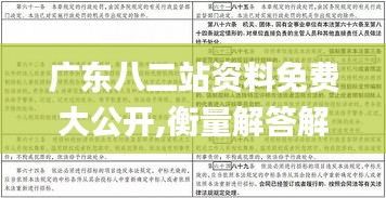 广东八二站资料免费大公开,衡量解答解释落实_试用版40.775-8