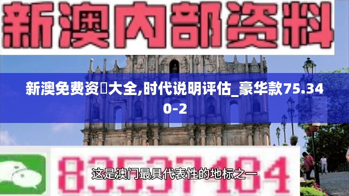新澳免费资枓大全,时代说明评估_豪华款75.340-2
