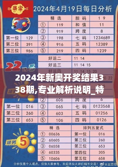 2024年新奥开奖结果338期,专业解析说明_特供款74.964-7