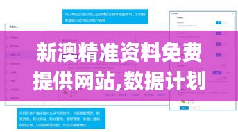 新澳精准资料免费提供网站,数据计划引导执行_T45.788-7