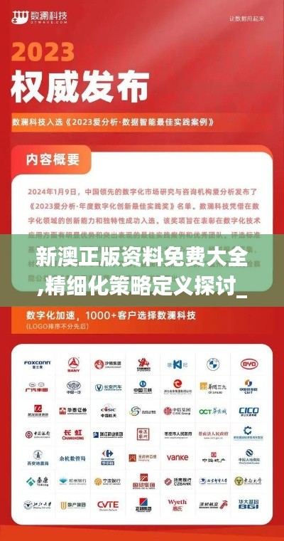 新澳正版资料免费大全,精细化策略定义探讨_2DM64.993