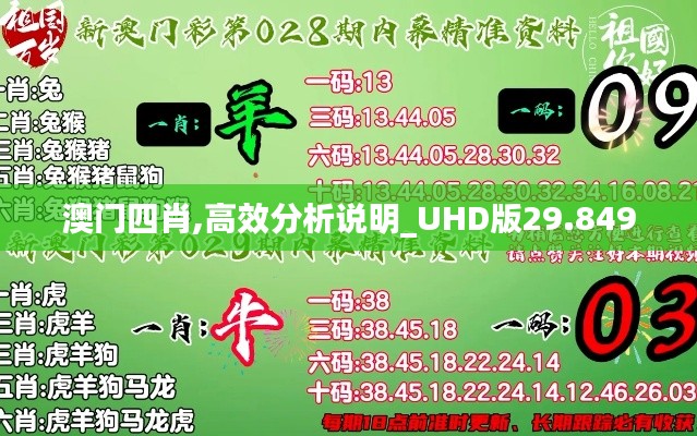 澳门四肖,高效分析说明_UHD版29.849