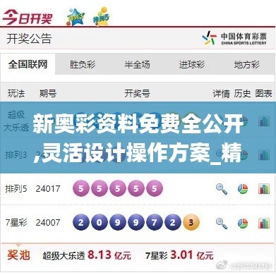 新奥彩资料免费全公开,灵活设计操作方案_精英版10.462