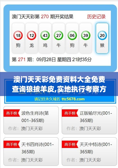 澳门天天彩免费资料大全免费查询狼披羊皮,实地执行考察方案_watchOS3.629