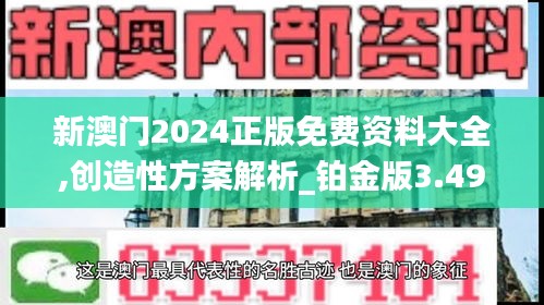 新澳门2024正版免费资料大全,创造性方案解析_铂金版3.494
