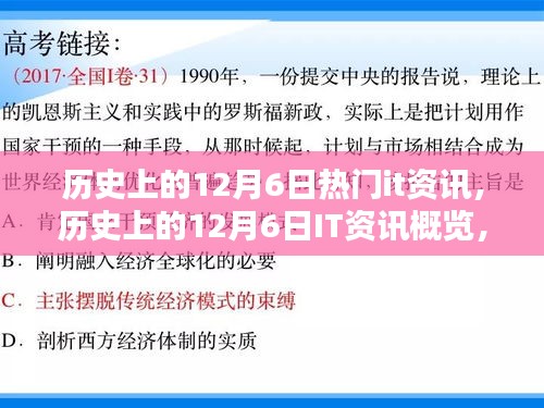 历史上的12月6日IT科技前沿概览，热门资讯一览无余