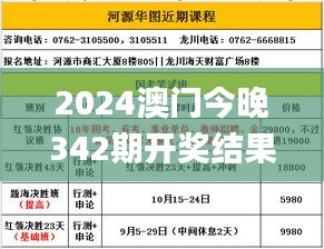 2024澳门今晚342期开奖结果,涵盖了广泛的解释落实方法_app4.238