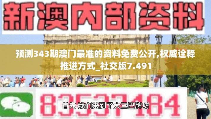 预测343期澳门最准的资料免费公开,权威诠释推进方式_社交版7.491
