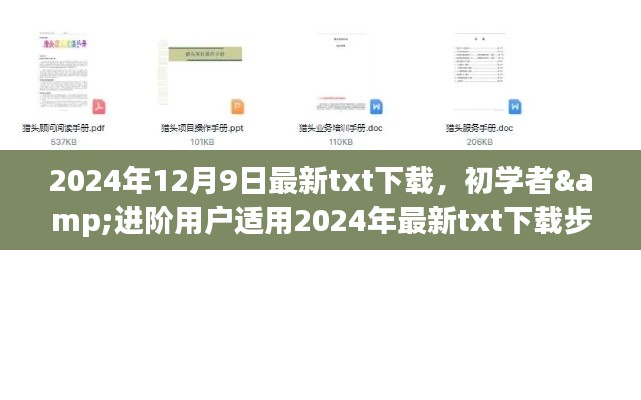 初学者与进阶用户适用的最新txt下载指南，2024年下载步骤及资源推荐