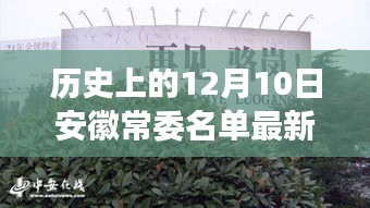 揭秘历史变迁，安徽常委名单最新动态揭秘，12月10日一览