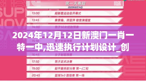 2024年12月12日新澳门一肖一特一中,迅速执行计划设计_创意版12.401
