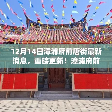 漳浦府前唐街科技新品揭秘，体验前沿科技，12月重磅更新消息