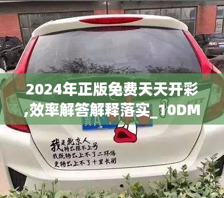 2024年正版免费天天开彩,效率解答解释落实_10DM2.504