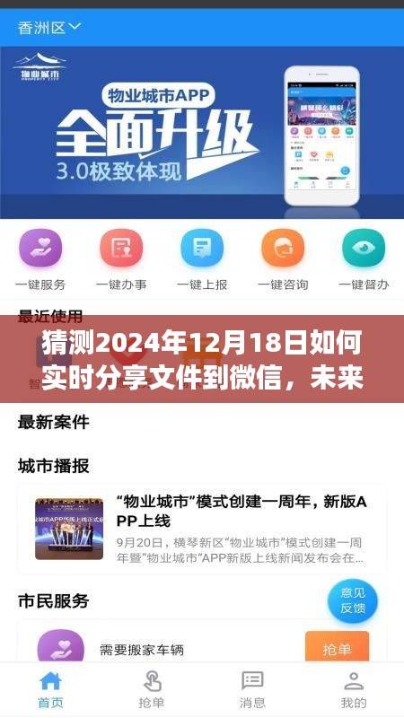 未来文件分享新体验，实时传送至微信的便捷之路（预测至2024年视角）