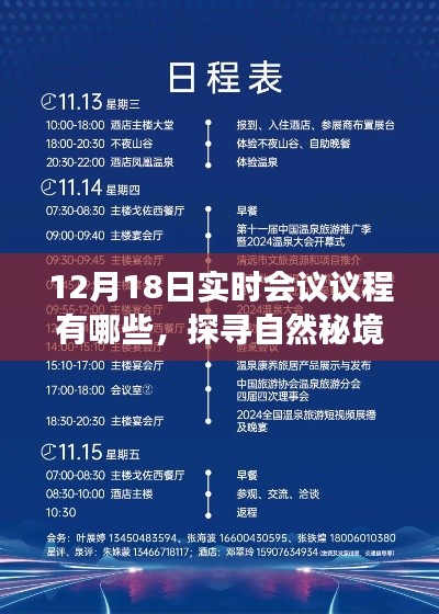 探寻自然秘境与启程心灵之旅，揭秘12月18日实时会议议程的奥秘