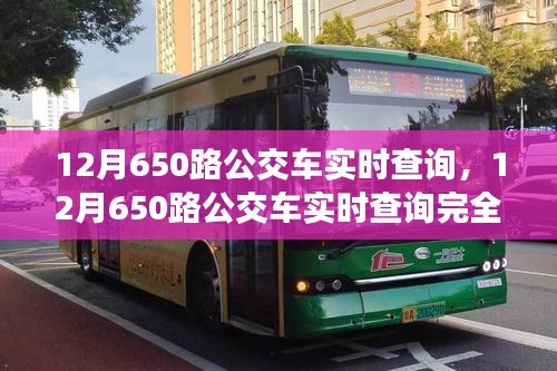 12月650路公交车实时查询完全指南，从新手到熟练的全面指导