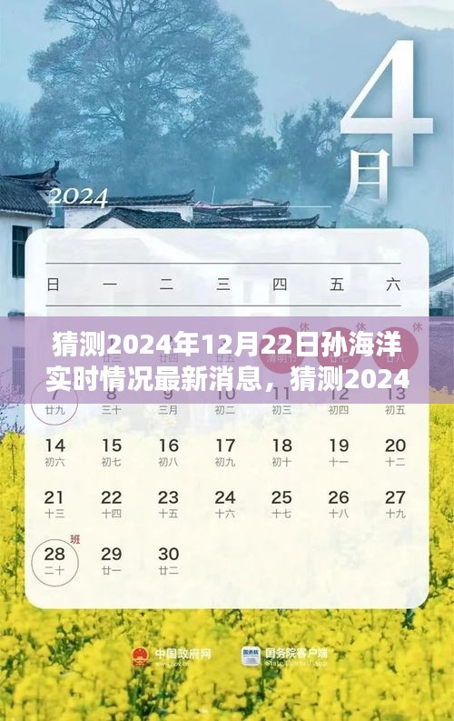 孙海洋最新动态揭秘，镜头下的生活与未来展望，2024年最新消息猜测