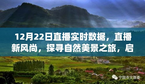 探寻自然美景之旅，直播新风尚与内心宁静的启程——实时数据解析