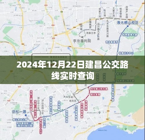 建昌公交路线实时查询系统（2024年12月更新）