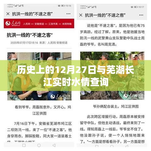 芜湖长江水情查询与历史上的十二月二十七日回顾