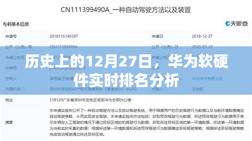 华为软硬件实时排名分析，历史视角的12月27日观察
