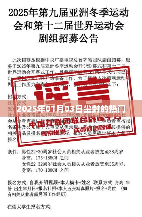 尘封热门回顾，2025年1月3日那些事儿