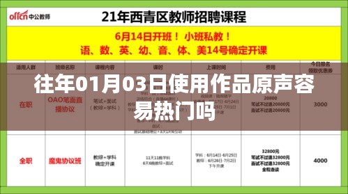 使用作品原声能否在特定日期走红？百度收录标题推荐，作品原声在特定日期热门趋势分析