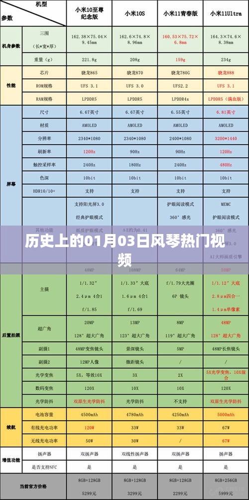 1月3日历史风琴热门视频回顾