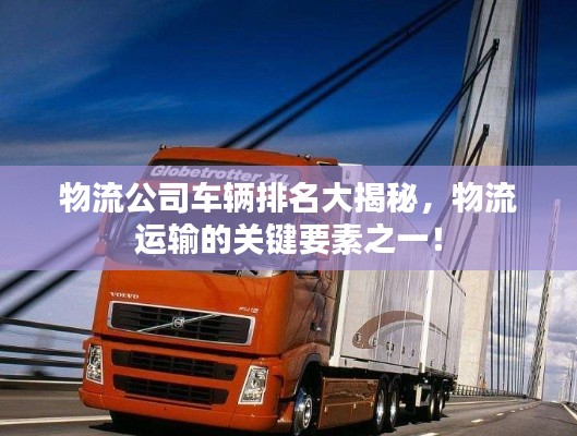 物流公司车辆排名大揭秘，物流运输的关键要素之一！