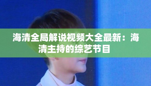 海清全局解说视频大全最新：海清主持的综艺节目 