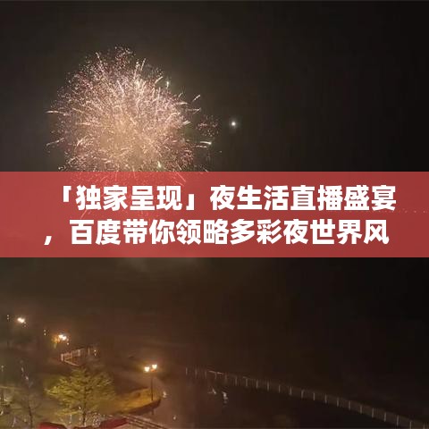 「独家呈现」夜生活直播盛宴，百度带你领略多彩夜世界风采