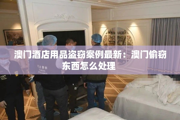澳门酒店用品盗窃案例最新：澳门偷窃东西怎么处理 