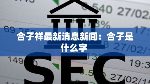 合子祥最新消息新闻：合子是什么字 