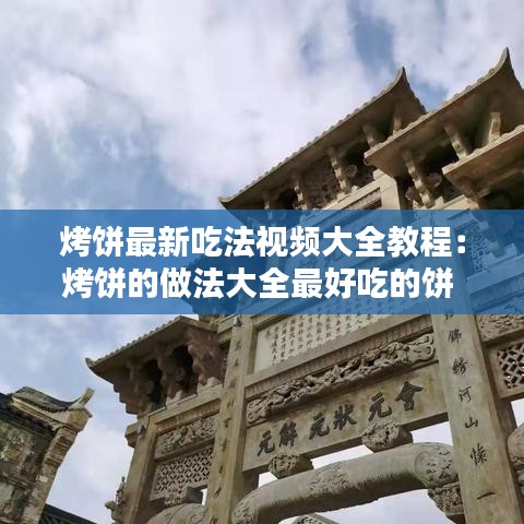 烤饼最新吃法视频大全教程：烤饼的做法大全最好吃的饼 